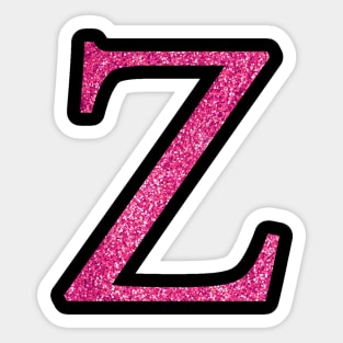 Pink Z Sticker